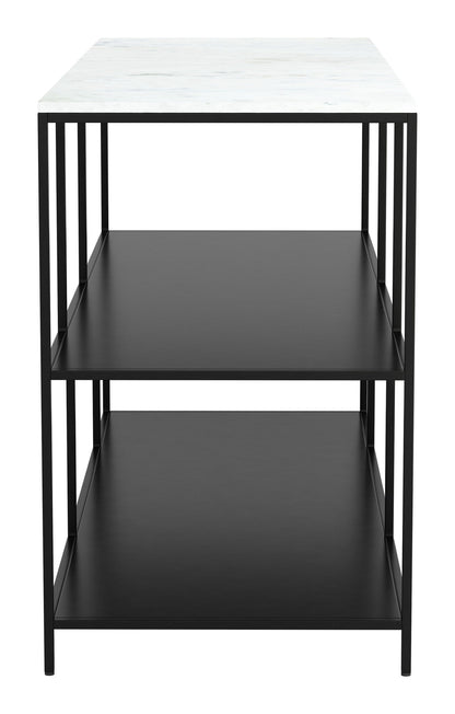 Singularity - Console Table - White & Black