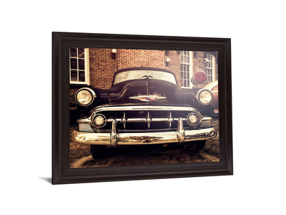 Vintage Chrome Front - 28" x 34" Framed Wall Art