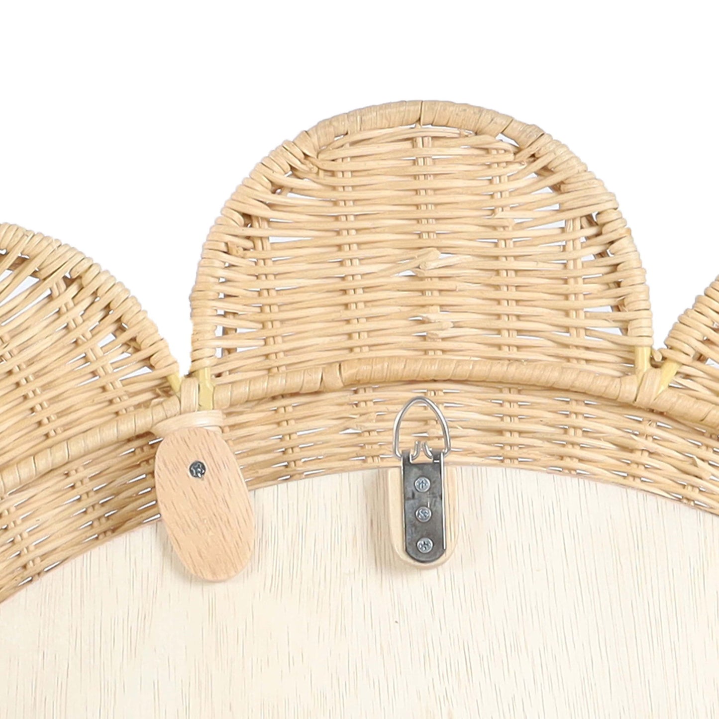 Coralie - Rattan Round Mirror