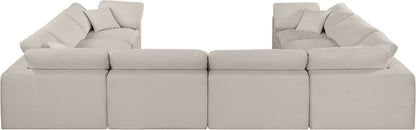 Comfy - 8 Piece Linen Modular Sectional