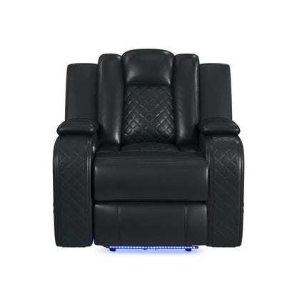Carlo - Power Motion Recliner With Power Headrest, LED