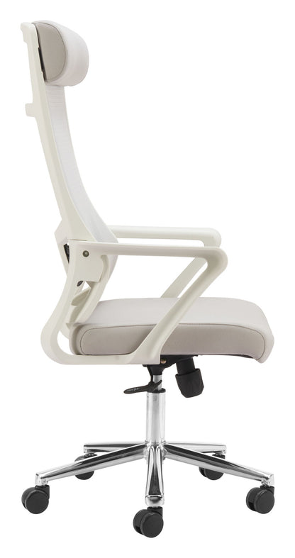 Jett - High Back Office Chair - Light Gray