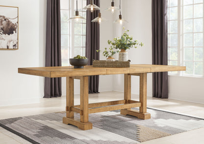 Havonplane - Brown - Rectangular Dining Room Counter Extension Table