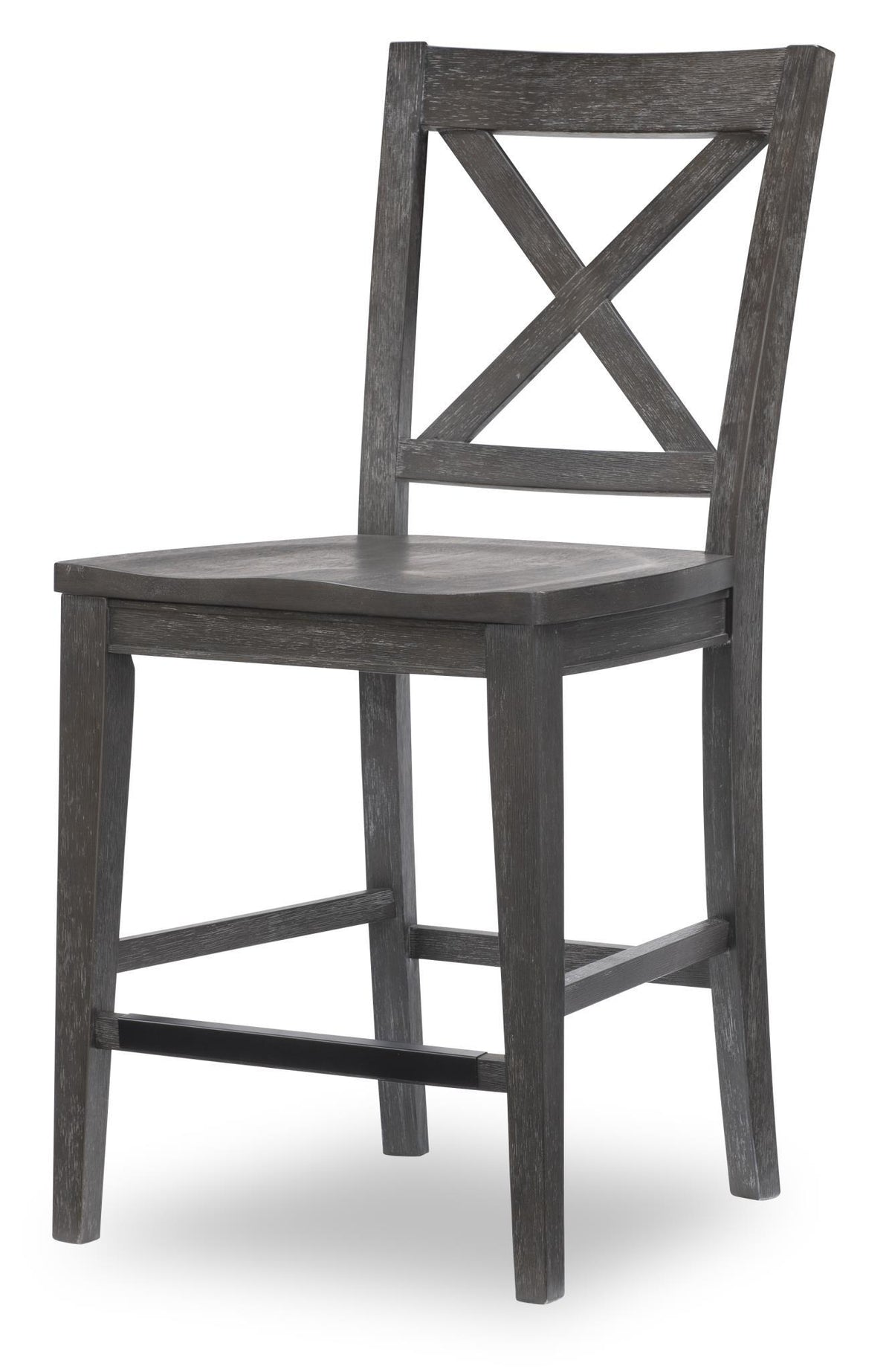 Briarwood - X-Back Counter Height Chair (Set of 2) - Sable