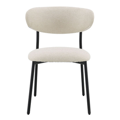 Jirina - Side Chair Set of 2) - Beige Chenille