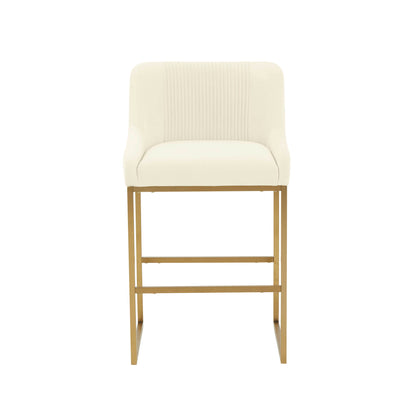 Lisa - Velvet Counter Stool