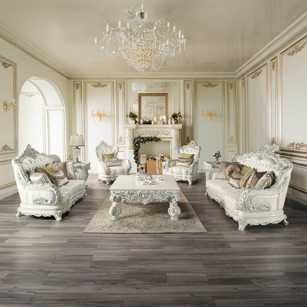 Adara - Coffee Table - Antique White