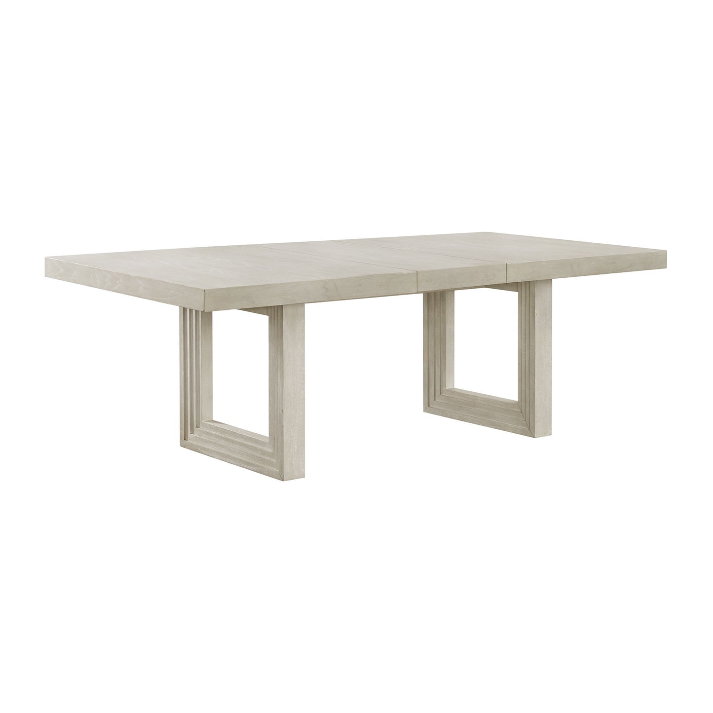 Avalanche - Rectangular Dining Table With 18"" Leaf - Antique White