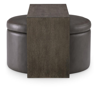 Luna Ravello - Swivel Ottoman On Casters
