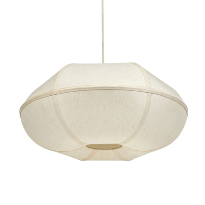 Josephine - Oblong Pendant Lamp - White
