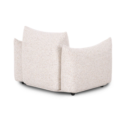 Saint Tropez - Nubby Fabric Armchair - Sand