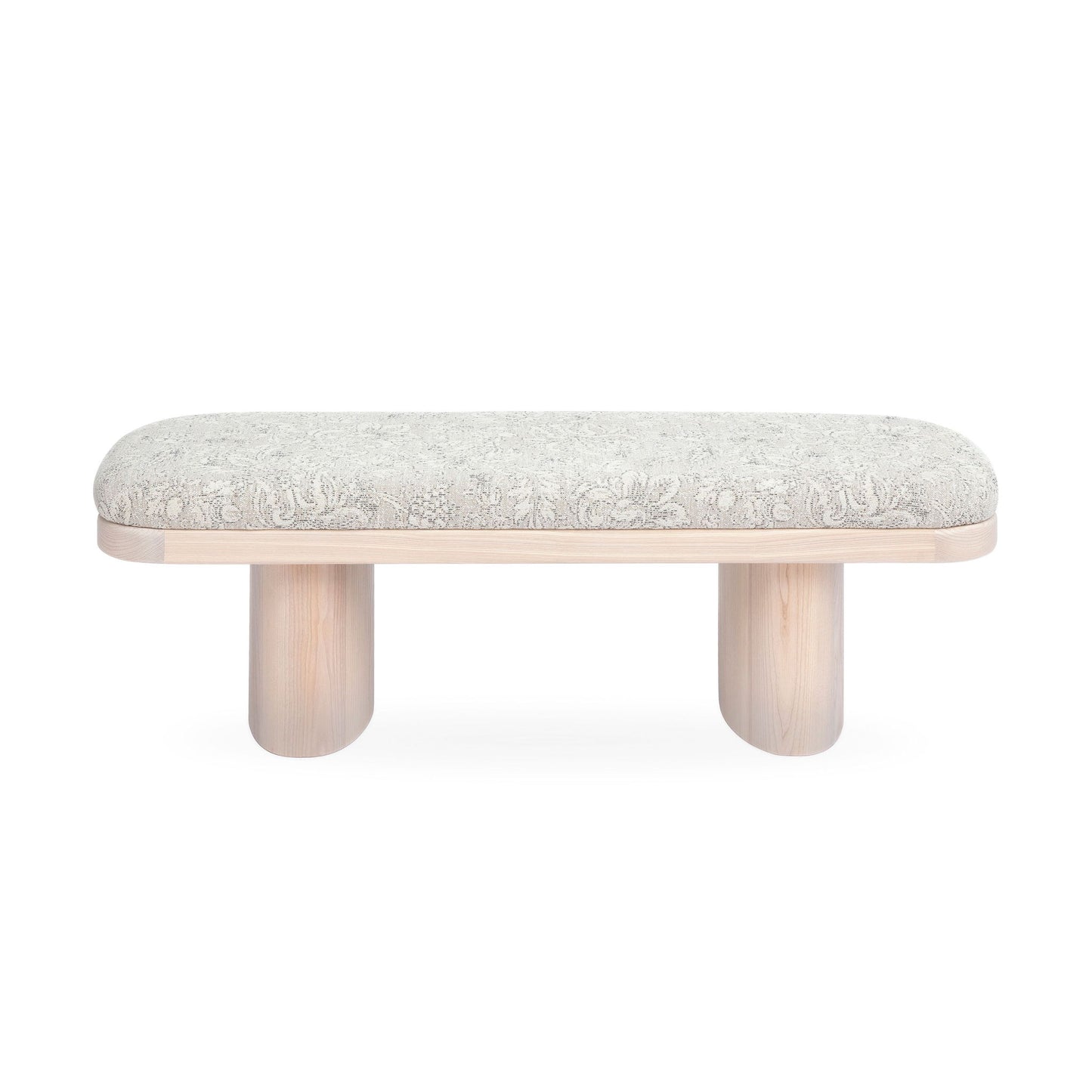 Ollie - Floral Jacquard Bench