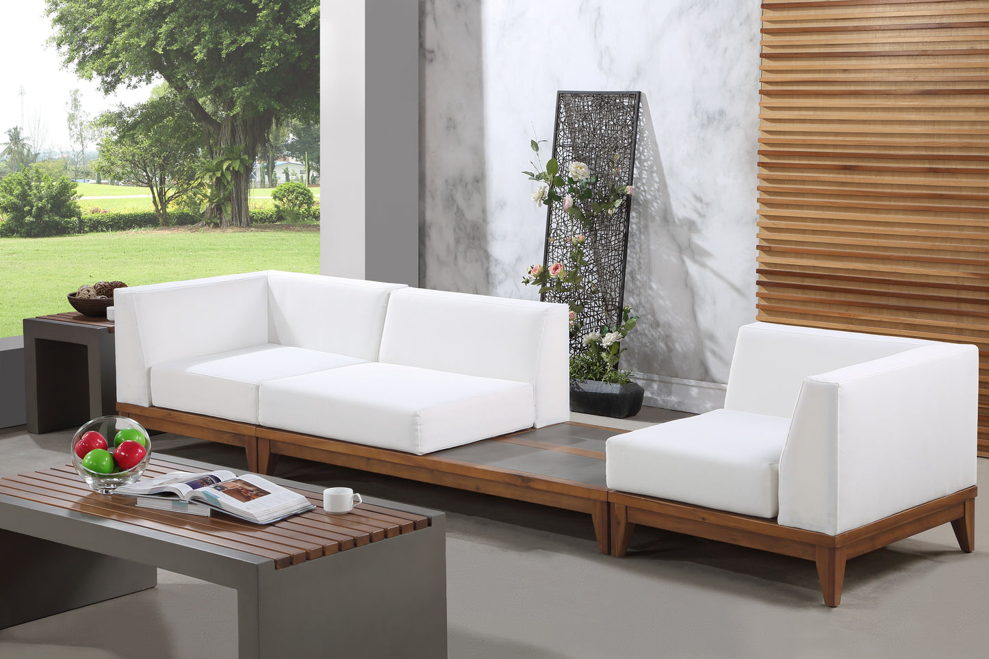 Rio - Modular Sofa 3 Seats - Off White