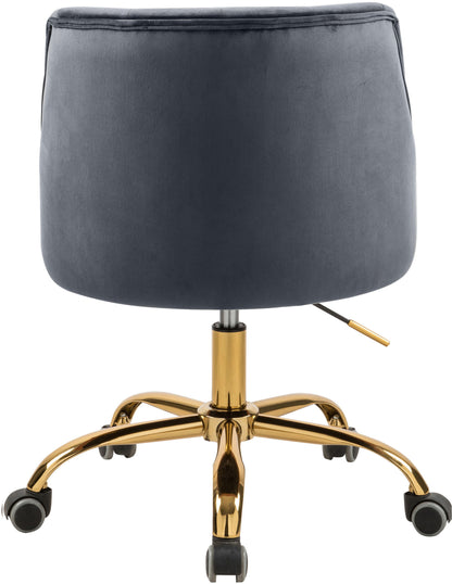 Arden - Office Chair with Gold Legs