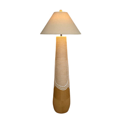 Harlee - Woven Floor Lamp - Natural