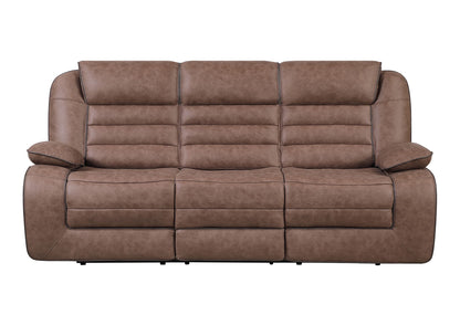 U2250 - Reclining Sofa / Console Reclining Loveseat - Brown