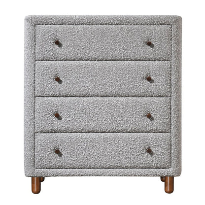 Cleo - Chest - Gray Boucle
