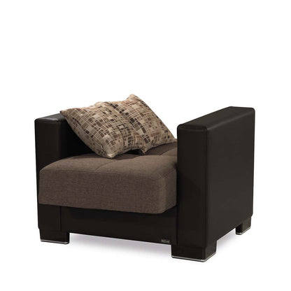 Ottomanson Armada - Upholstered Convertible Armchair With Storage