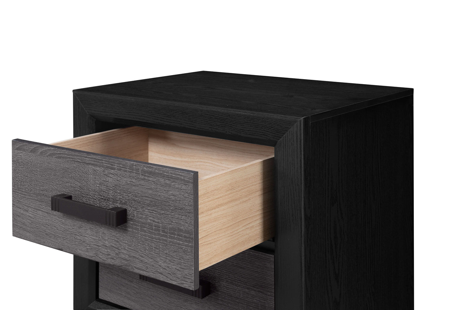 Lisbon - Nightstand - Gray / Black