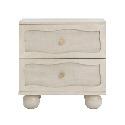 Grappa - Nightstand - Whitewashed