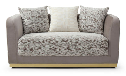 Lexington - Loveseat - Brown / Light Beige