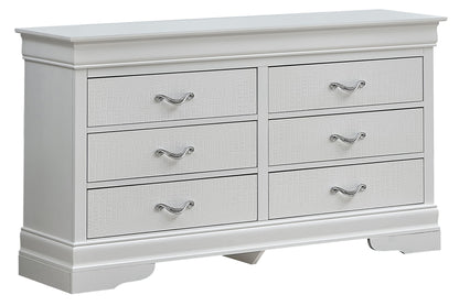 Lorana - 33" Dresser - Silver Champagne