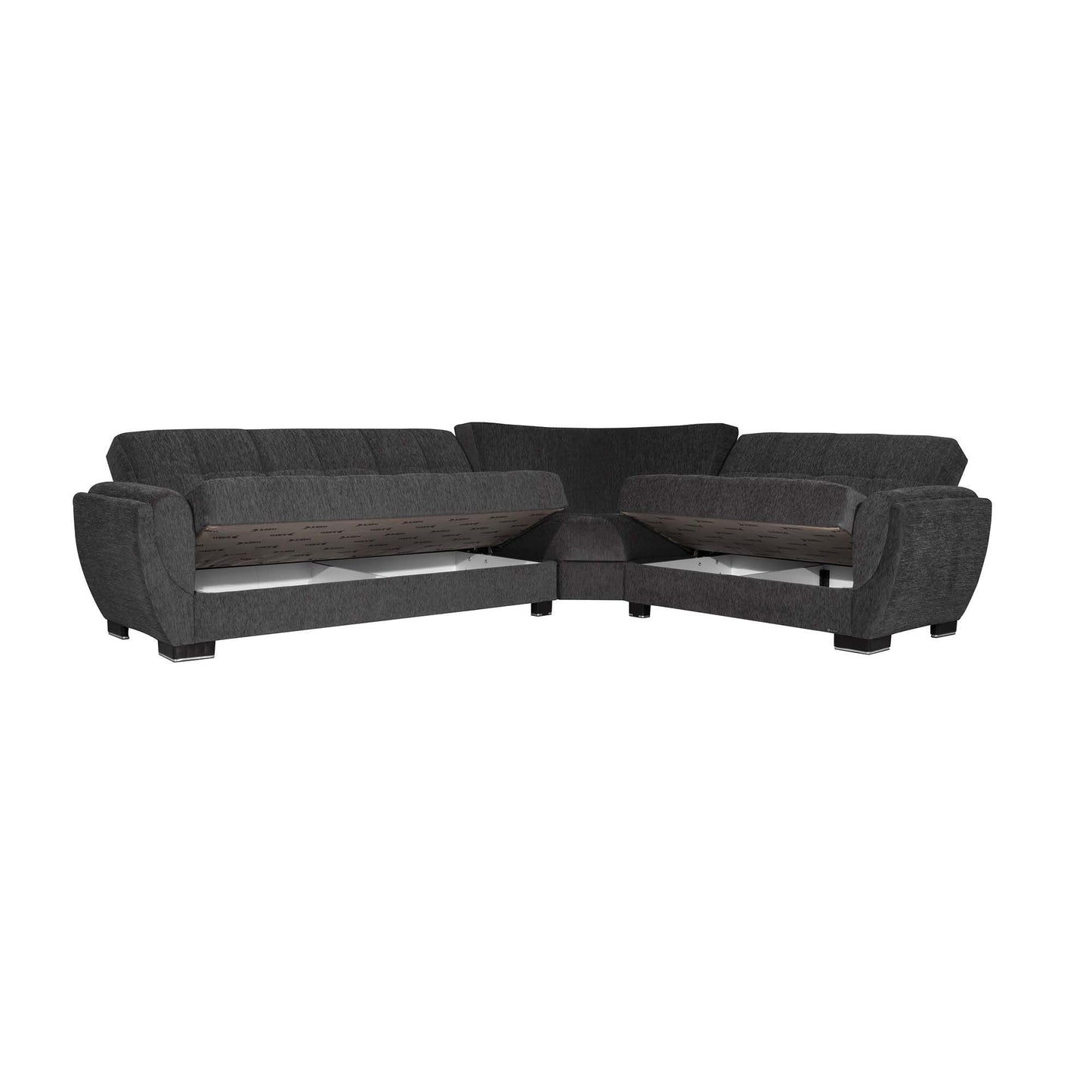 Ottomanson Armada Air - Upholstered Convertible Sectional With Storage