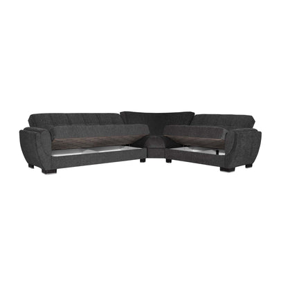 Ottomanson Armada Air - Upholstered Convertible Sectional With Storage