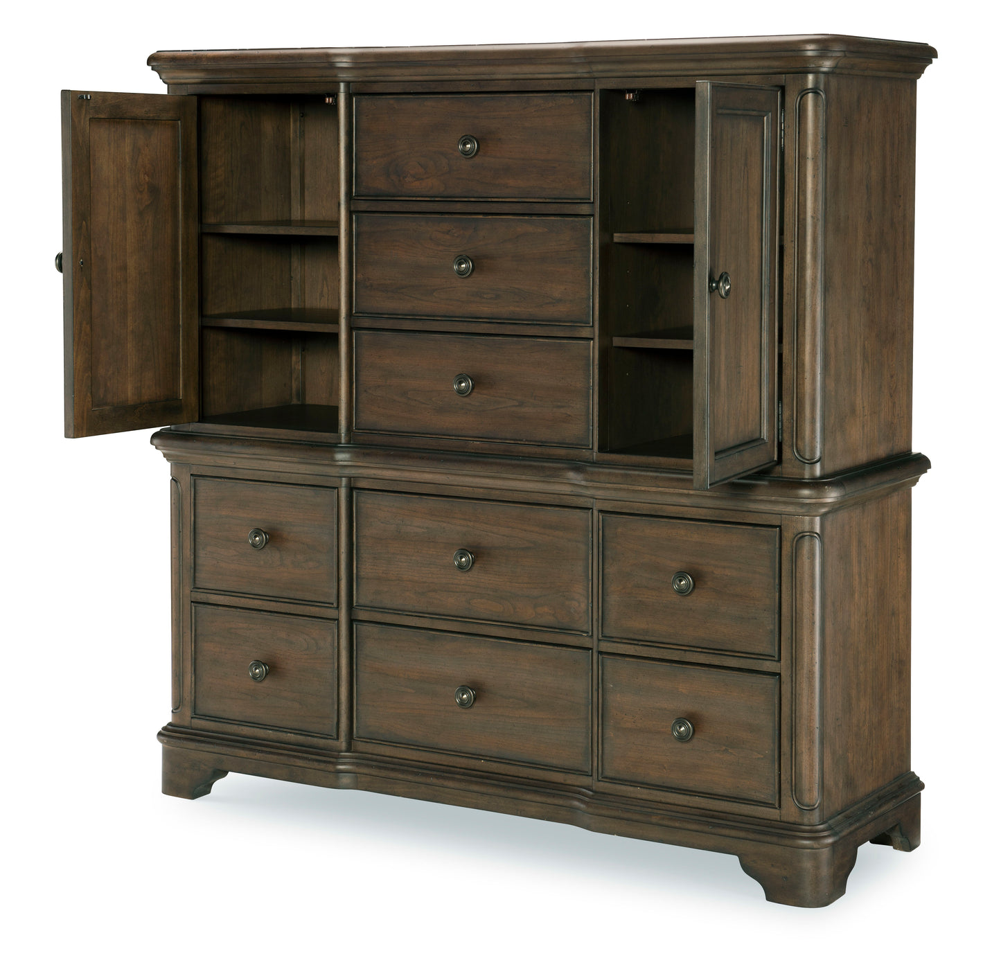 Stafford - Door Chest - Dark Brown