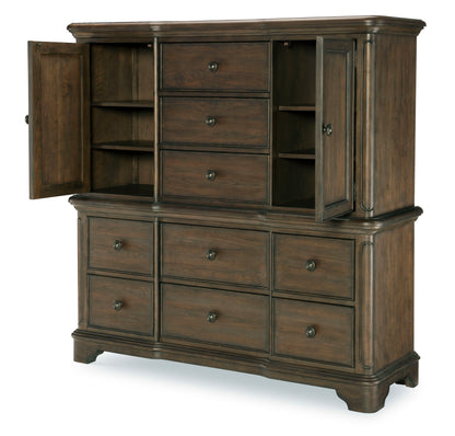 Stafford - Door Chest - Dark Brown