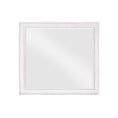 Katia - Mirror - Rustic Gray & White Finish