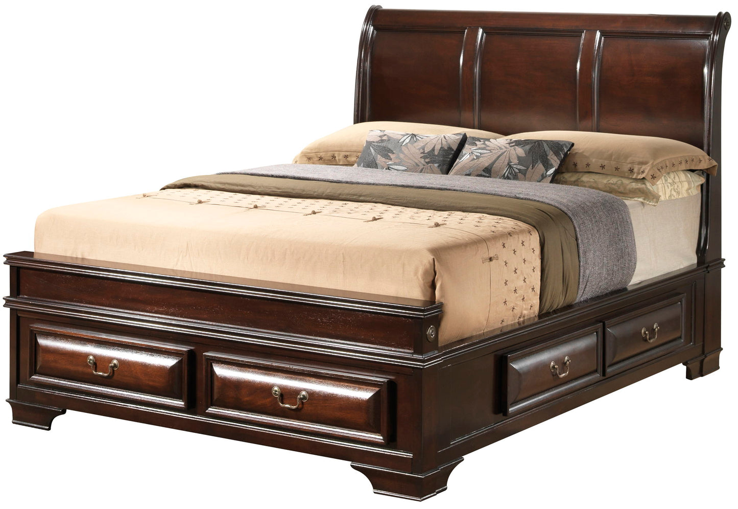 Glory Furniture - LaVita - Storage Bed