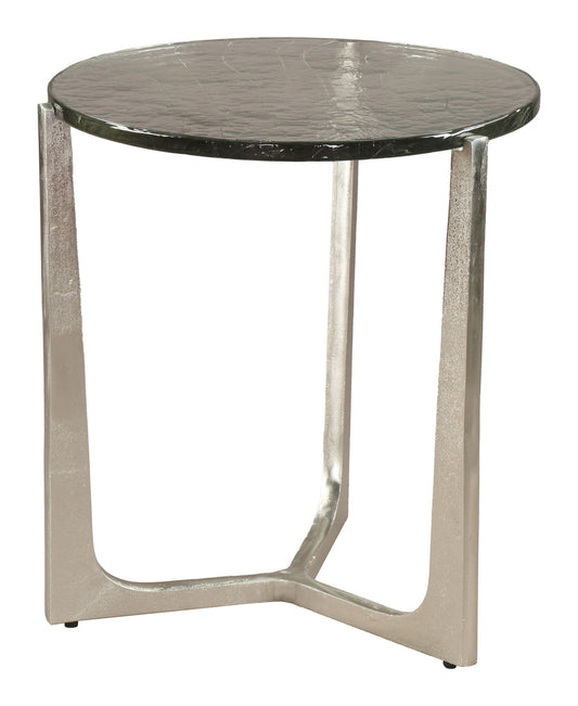 Olea - Side Table - Silver