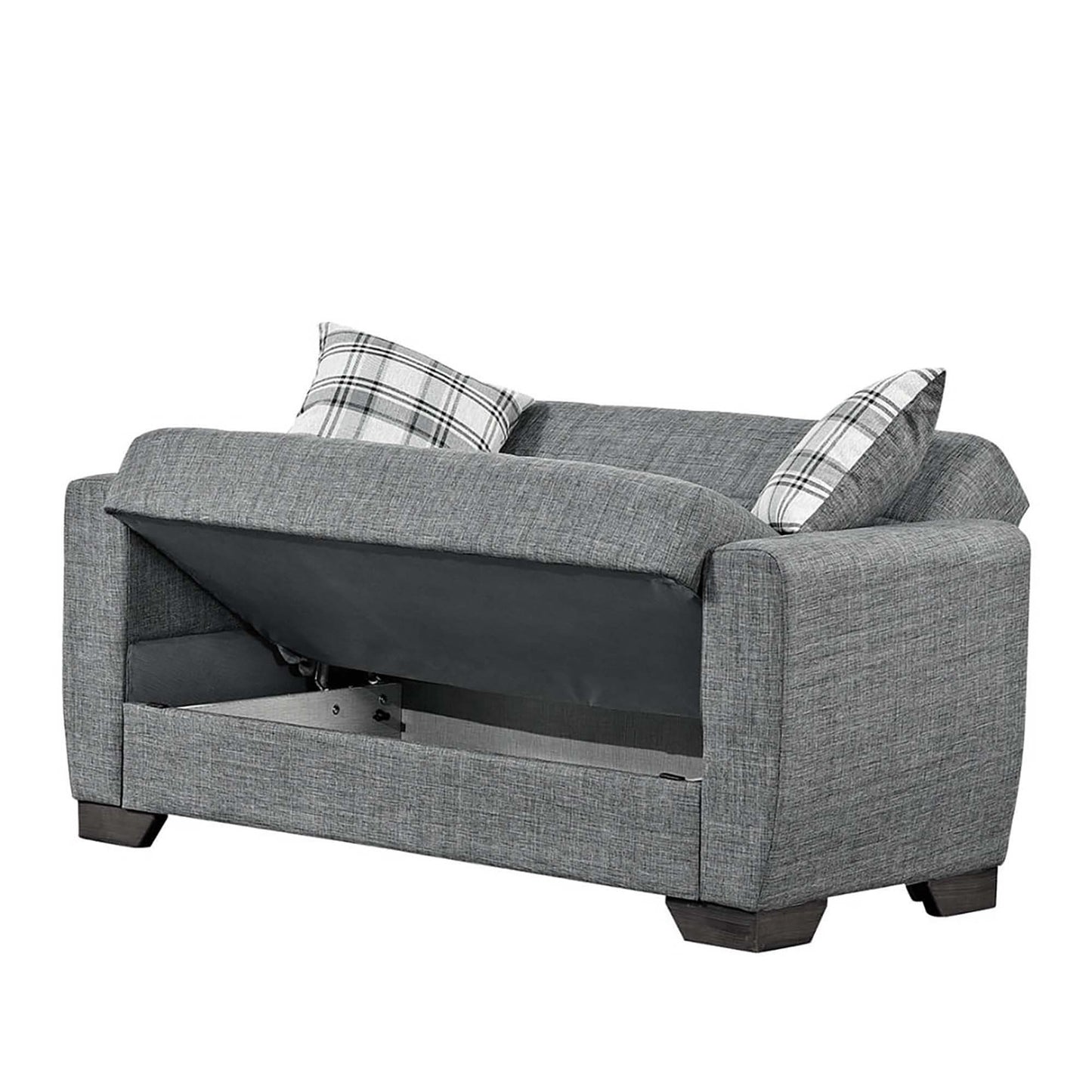Ottomanson Barato - Upholstered Convertible Loveseat With Storage