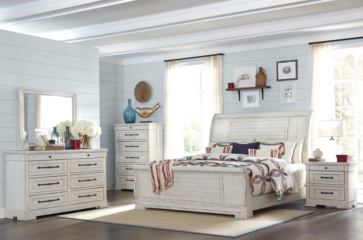 Coming Home - Nightstand 3 Drawer - Chalk