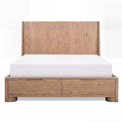 Alden - Complete Panel Shelter Bed With Storage Footboard