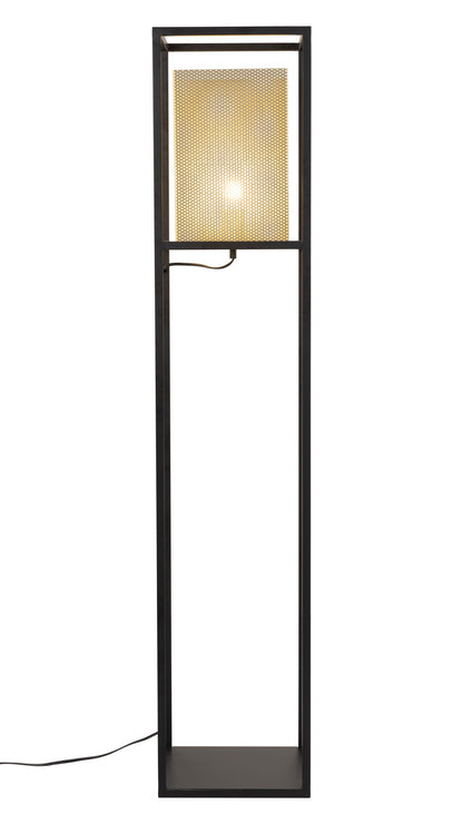 Yves - Floor Lamp - Gold & Black