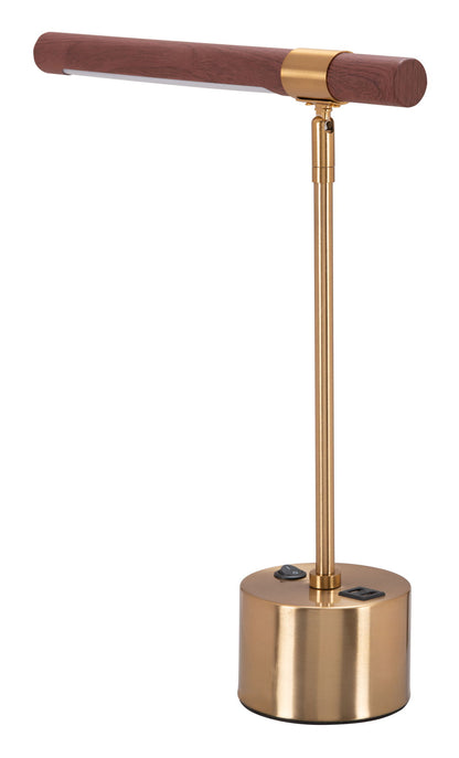 Kippy - Table Lamp - Brown / Brass