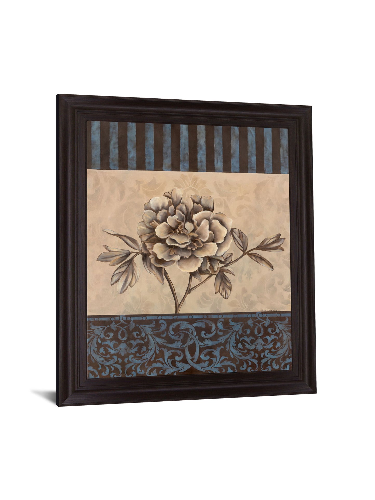 Muted Blossom Harmony - 28" x 34" Framed Wall Art