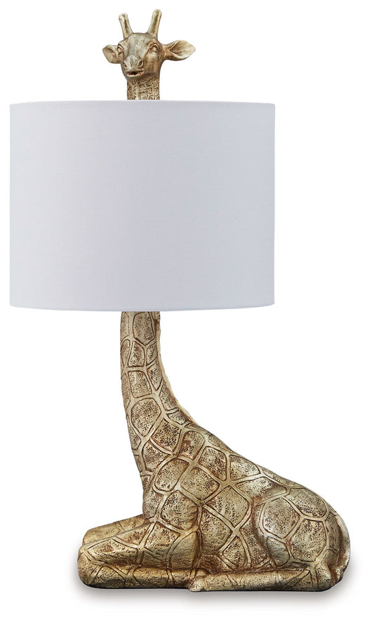 Ferrison - Gold Finish - Poly Table Lamp