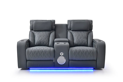 Glory Furniture - Lumin - Reclining Loveseat