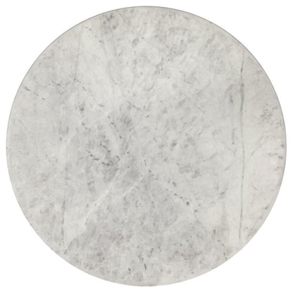 Haven - Round Genuine White Marble Top Table