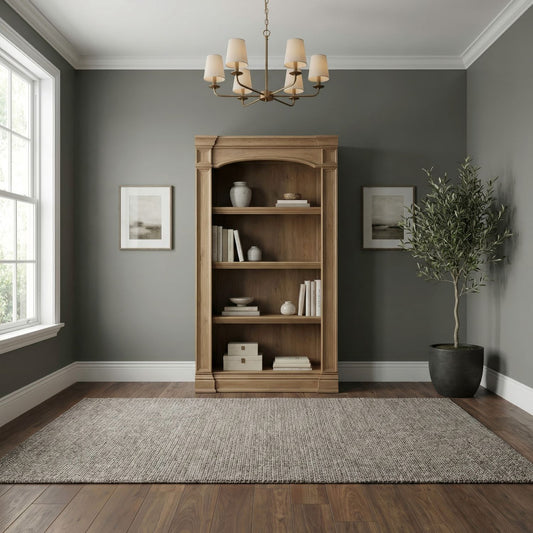 Reynolda - Bunching Bookcase - Camel Beige