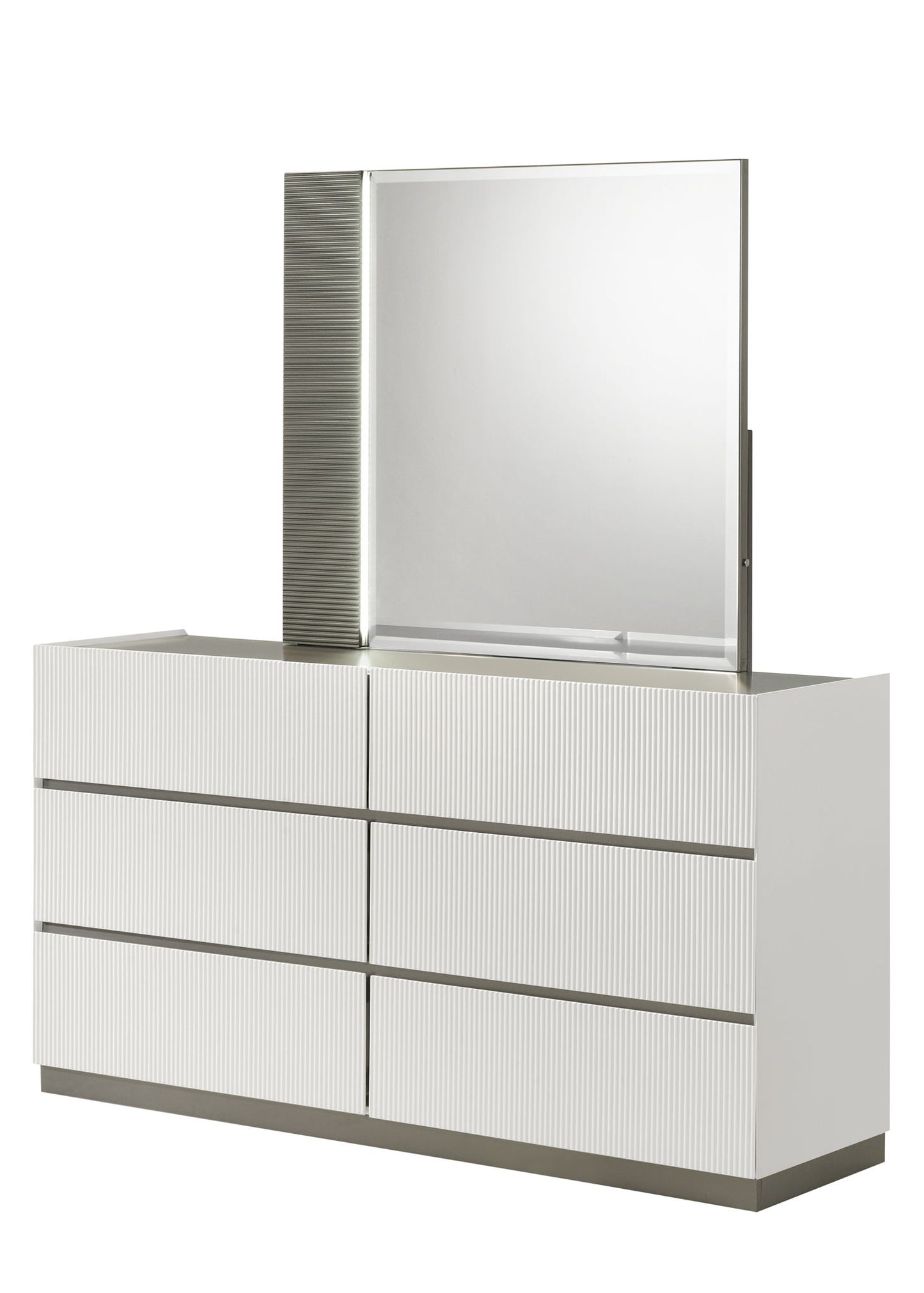 Cecilia - Dresser - White / Cream