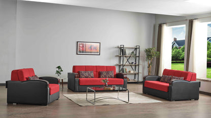 Ottomanson Sleep Plus - Upholstered Convertible Armchair With Storage