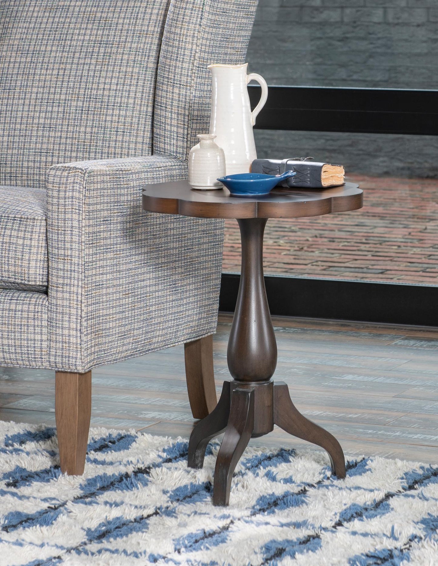 Lake House - Round End Table