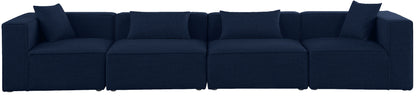 Cube - Linen Modular 4 Seat Sofa