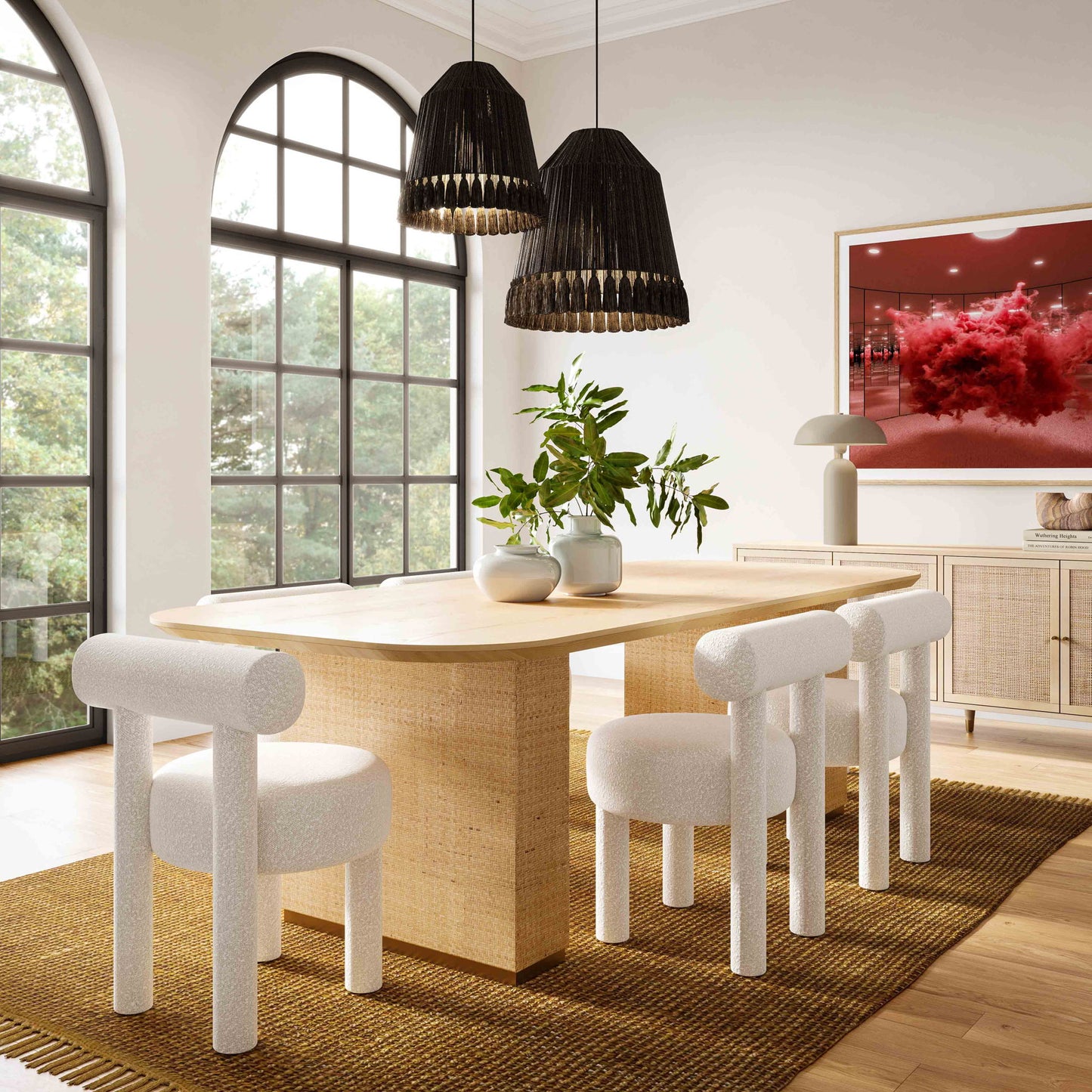 Akiba - Rectangular Dining Table - Natural