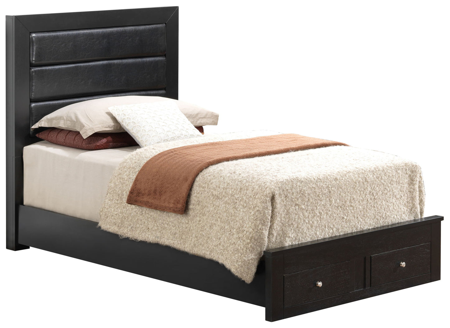 Glory Furniture - Burlington - Upholstered Storage Bed