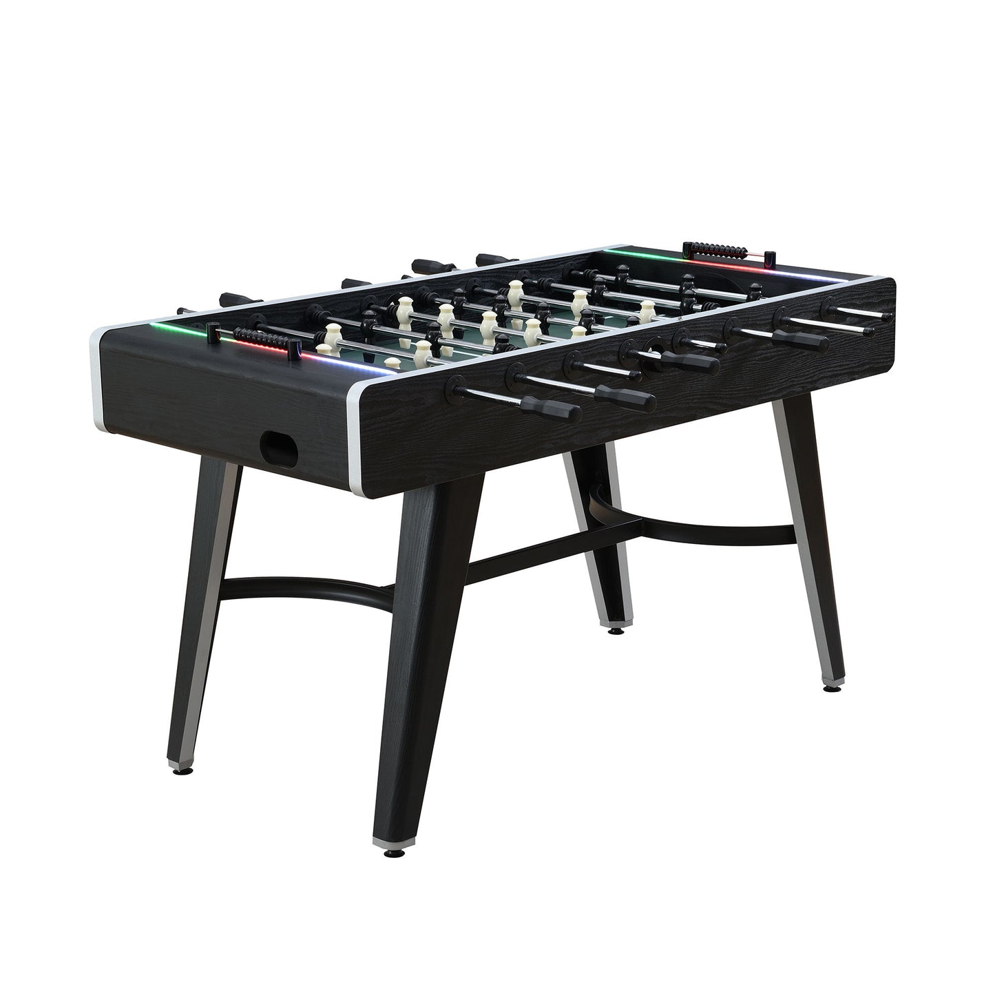 Amaya - Indoor Foosball With LED - Black